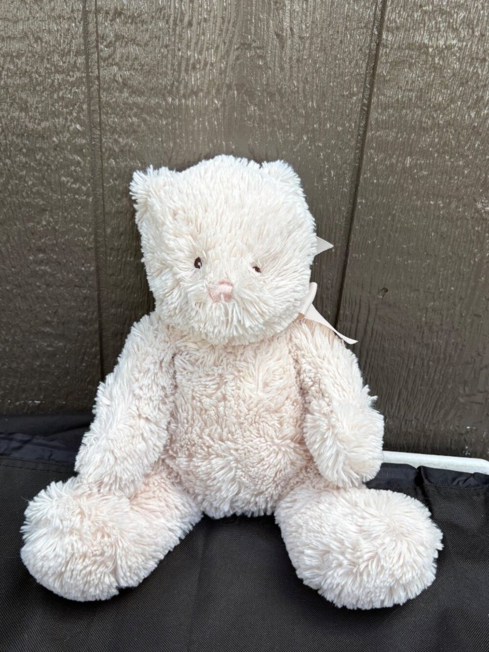 Baby Gund Peyton Cream Plush Teddy Bear Soft Stuffed Animal 15" Toy 4059284